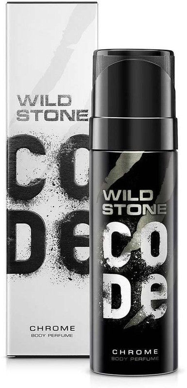 Wild Stone code Chrome Body Spray  -  For Men (150 ml)