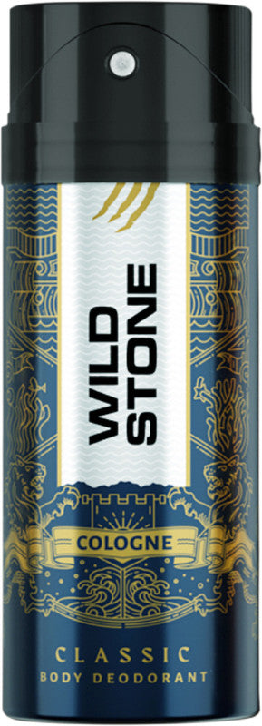 Wild Stone Classic Cologne Deodorant Spray  -  For Men (225 ml)