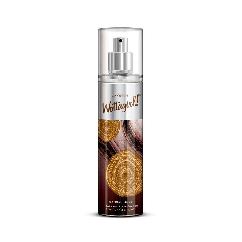Layer'r Wottagirl! Sandal Bliss Body Mist Spray For Her