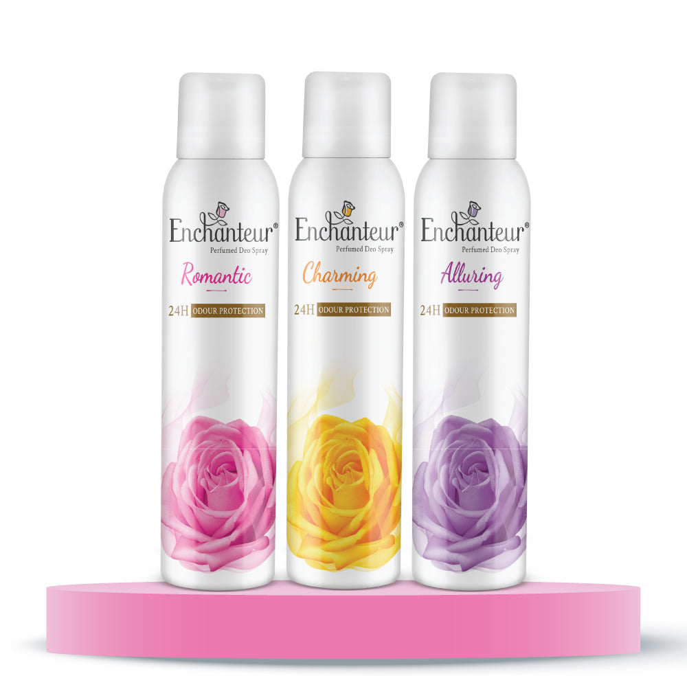 Enchanteur Assorted Deo (Pack of 3)