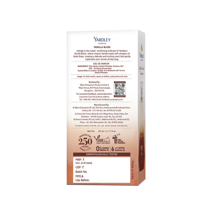 Vanilla Blush Eau De Parfum 100ml
