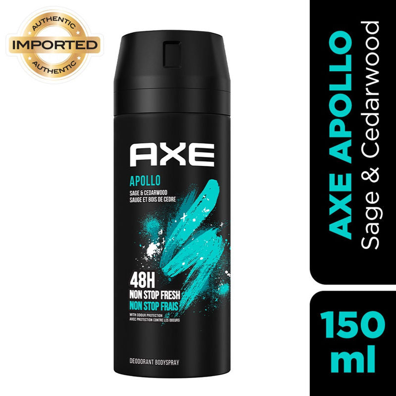 Axe Apollo Sage & Cedarwood Deodorant Body Spray For Men