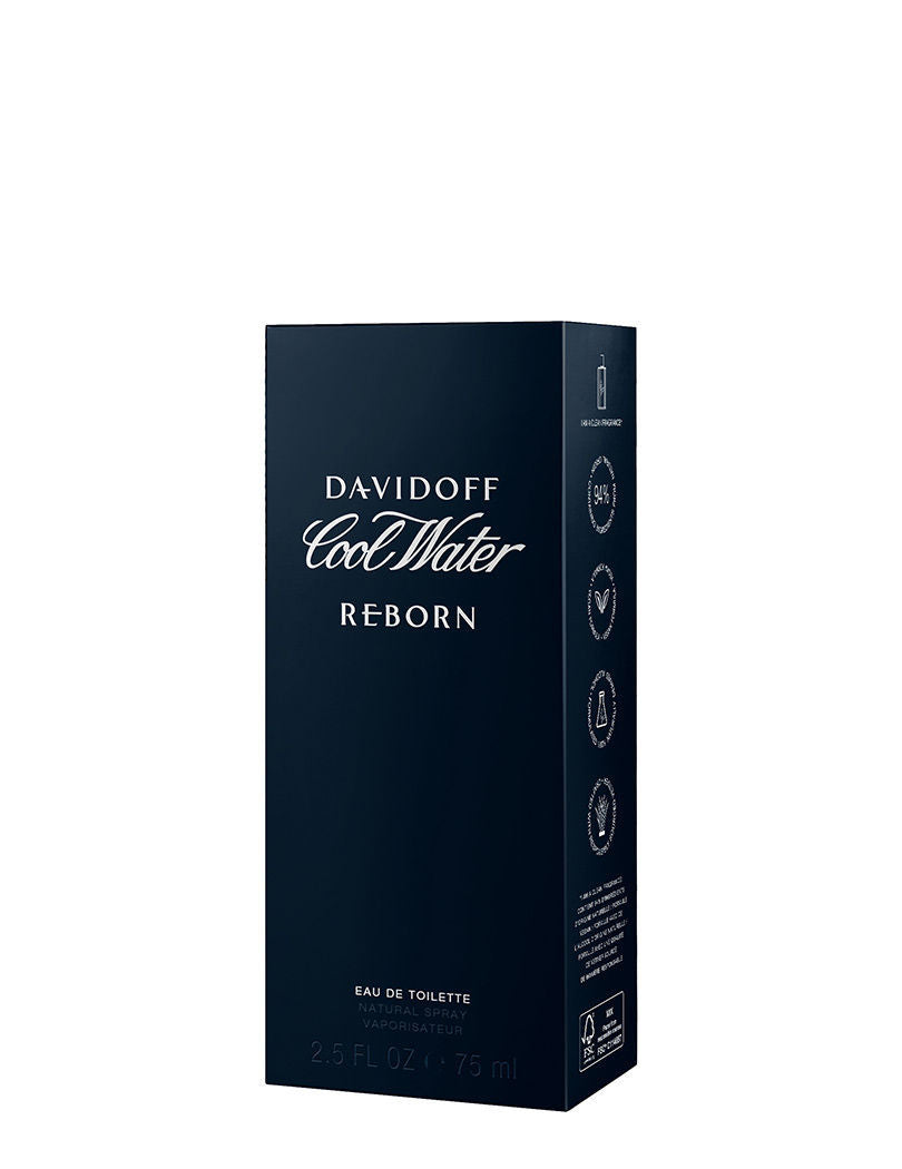 Davidoff Cool Water Reborn Eau De Toilette For Him 75ml