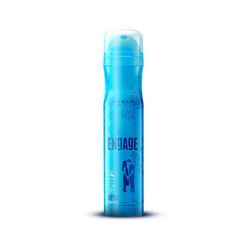 Engage Spell Deodorant For Women, Citrus & Fruity, Skin Friendly, Long-Lasting